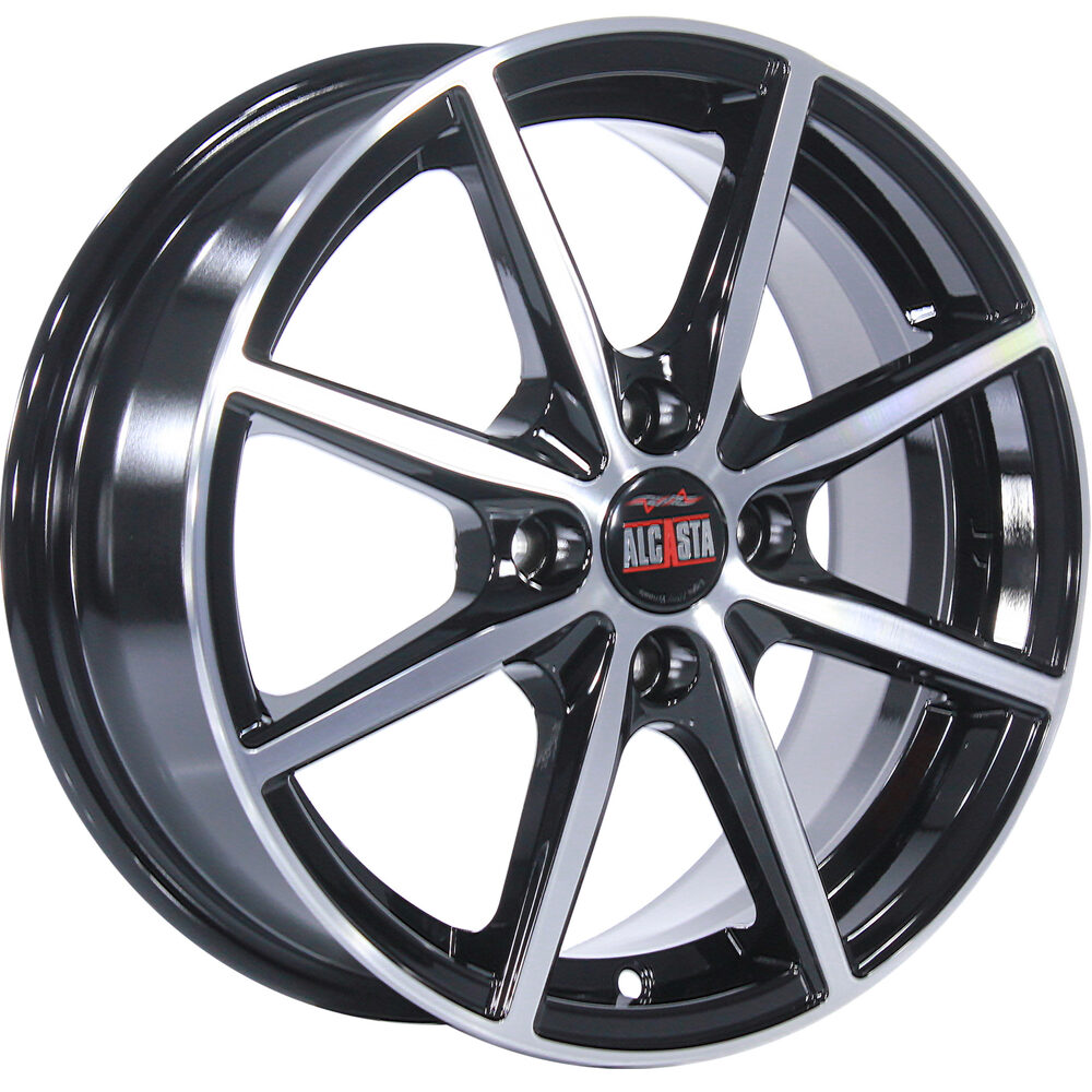Alcasta M63 6x15 4x100 ET37 D60.1 BK