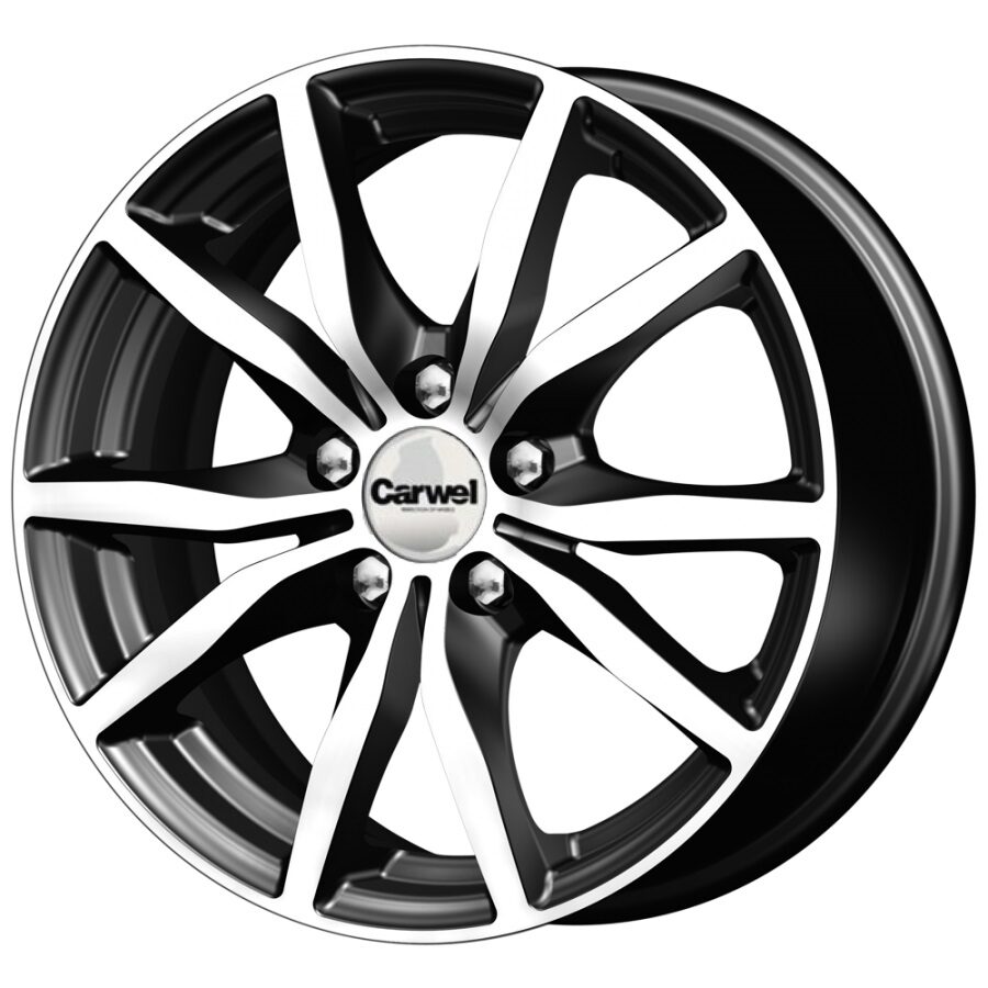 Carwel Бекан 6.5x15 5x108 ET43 D67.1 BK