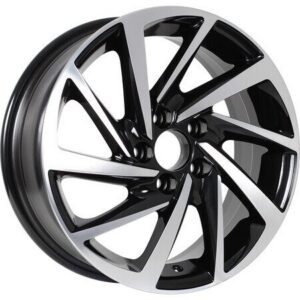 KDW KD1530 6x15 4x98 ET38 D58.6 Black Front Polished