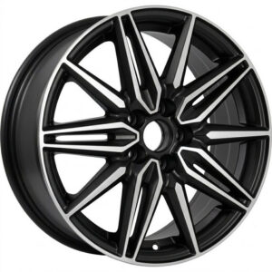 KDW KD1670 6.5x16 5x114.3 ET50 D67.1 Black Front Polished