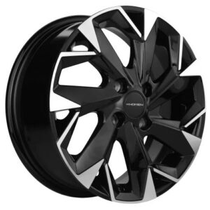 Khomen Wheels KHW1402 (Toyota Corolla) 5.5x14 4x100 ET43 D60.1 Black-FP