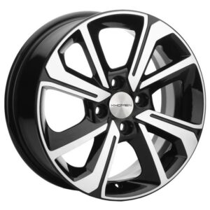 Khomen Wheels KHW1501 6x15 4x100 ET37 D60.1 Black-FP