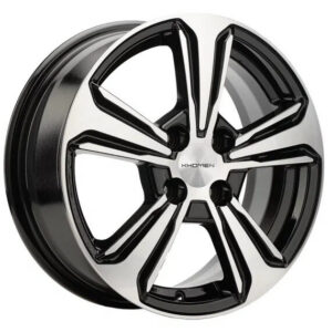 Khomen Wheels KHW1502 6x15 4x100 ET48 D54.1 Black-FP