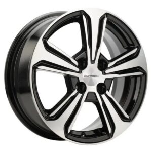 Khomen Wheels KHW1502 (Solaris I) 6x15 4x100 ET46 D54.1 Black-FP