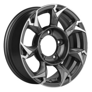 Khomen Wheels KHW1505 5.5x15 5x139.7 ET5 D98.5 Black-FP