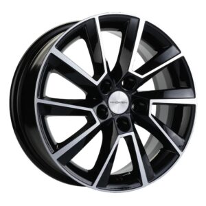 Khomen Wheels KHW1507 6x15 5x100 ET38 D57.1 Black-FP