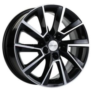 Khomen Wheels KHW1507 (Aveo) 6x15 5x105 ET39 D56.6 Black-FP