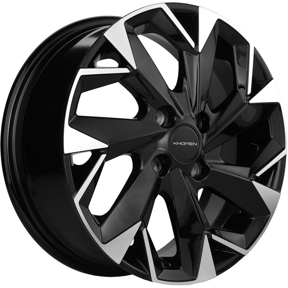 Khomen Wheels KHW1508 (Nexia) 6x15 4x100 ET45 D56.6 Black-FP