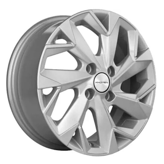 Khomen Wheels KHW1508 (XRay) 6x15 4x100 ET40 D60.1 F-Silver-FP