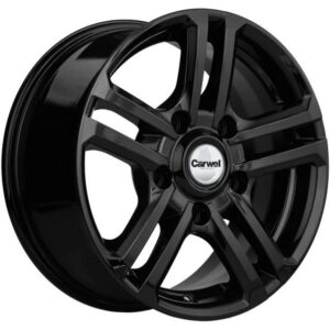 Khomen Wheels KHW1602 (Niva 4x4 Bronto) 6.5x16 5x139.7 ET35 D98.5 Black-FP