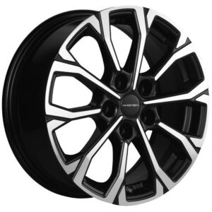 Khomen Wheels KHW1605 (Huyndai/Mazda) 6.5x16 5x114.3 ET45 D67.1 Black-FP