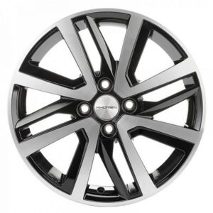 Khomen Wheels KHW1609 (Nexia) 6x16 4x100 ET47 D56.6 Black-FP