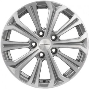 Khomen Wheels KHW1610 (Fluence/Juke) 6.5x16 5x114.3 ET47 D66.1 Black-FP