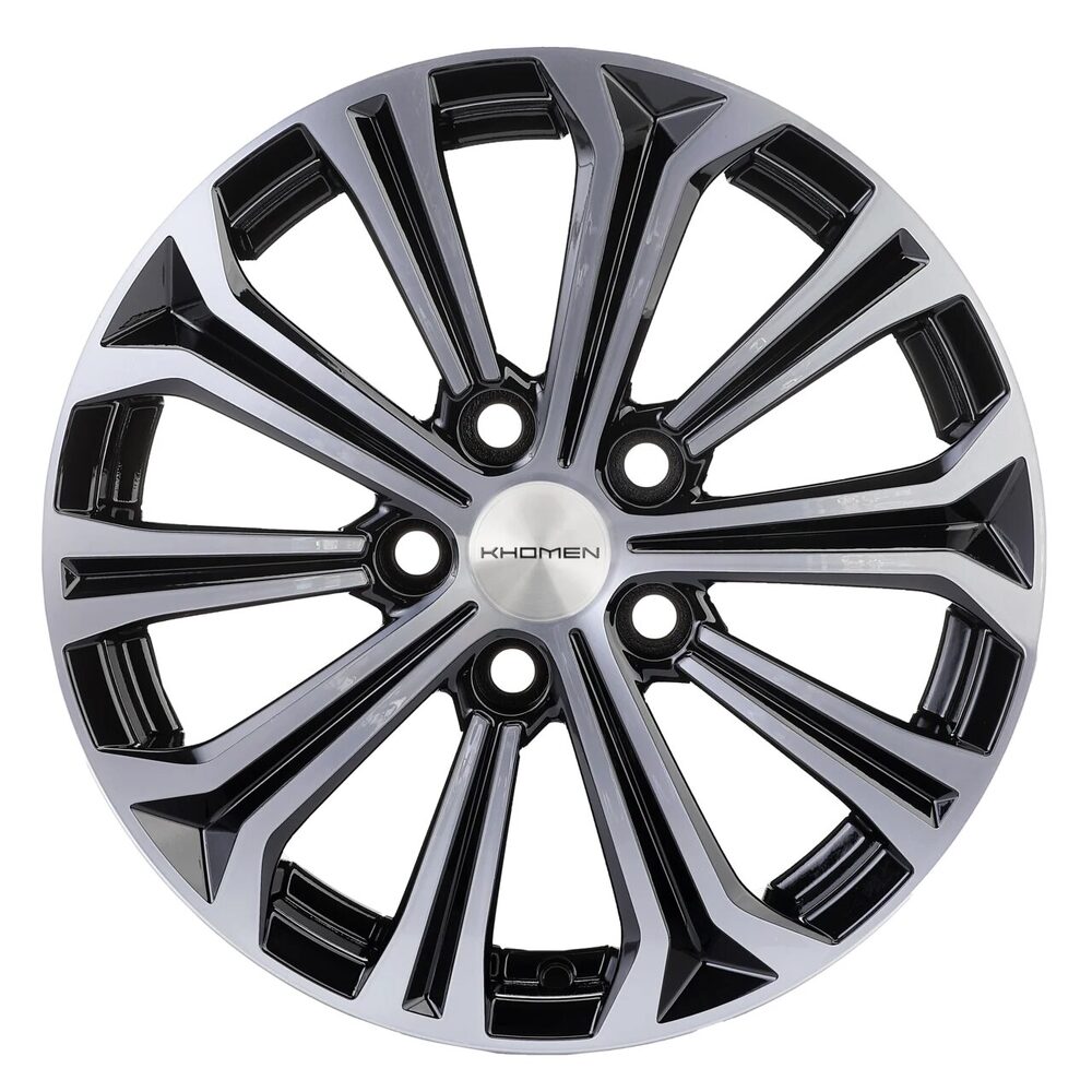 Khomen Wheels KHW1610 (Octavia) 6.5x16 5x112 ET46 D57.1 Black-FP