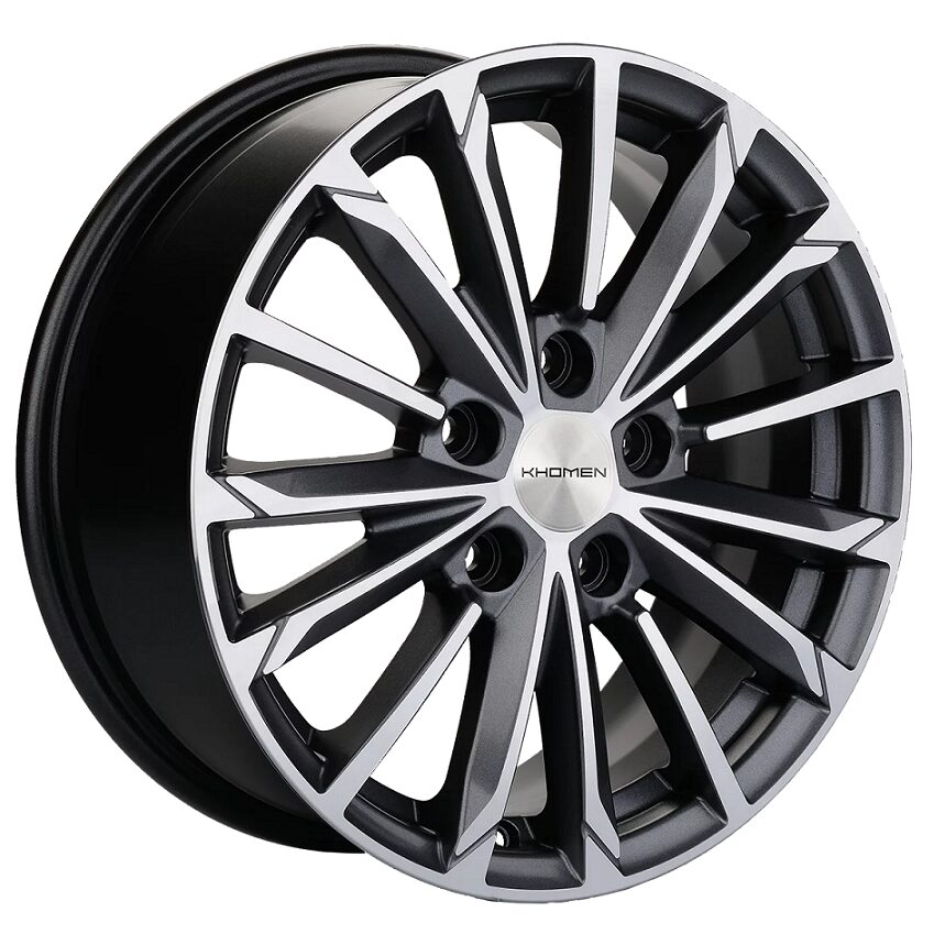Khomen Wheels KHW1611 (Geely Coolray) 6.5x16 5x114.3 ET45 D54.1 Black