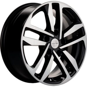 Khomen Wheels KHW1612 (Fluence/Juke) 6.5x16 5x114.3 ET47 D66.1 Black-FP