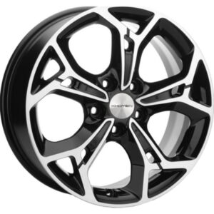 Khomen Wheels KHW1702 (Changan CS35/CS35 Pro) 7x17 5x110 ET46 D63.3 Black-FP