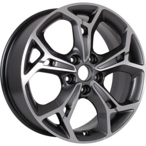 Khomen Wheels KHW1702 (Changan/Geely/Lexus/Toyota) 7x17 5x110 ET46 D63.3 Gray-FP