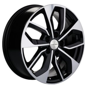 Khomen Wheels KHW1703 7x17 5x108 ET40 D54.1 Black-FP