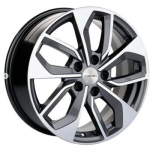Khomen Wheels KHW1703 (RAV4) 7x17 5x114.3 ET39 D60.1 Black-FP