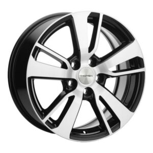 Khomen Wheels KHW1704 (Hyundai Tucson IV/Kia Sportage V) 7x17 5x114.3 ET43 D67.1 Black-FP