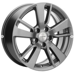 Khomen Wheels KHW1704 (Outlander) 7x17 5x108 ET50 D63.3 Black-FP