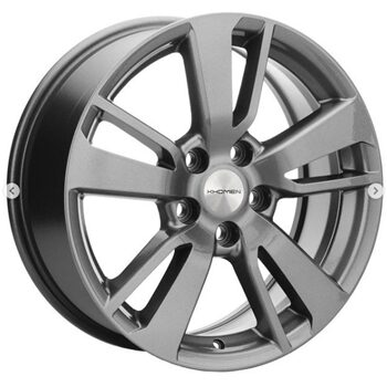Khomen Wheels KHW1704 (Outlander) 7x17 5x114.3 ET38 D67.1 Black-FP