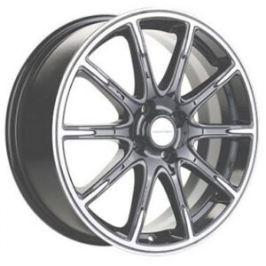 Khomen Wheels KHW1707 (XRay) 6.5x17 4x100 ET41 D60.1 Black-FP