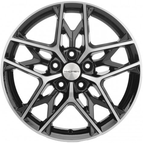 Khomen Wheels KHW1709 (CX-5/Seltos/Optima) 7x17 5x114.3 ET50 D67.1 Black-FP