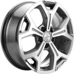 Khomen Wheels KHW1710 (VW Multivan) 6.5x17 5x120 ET60 D65.1 Black-FP