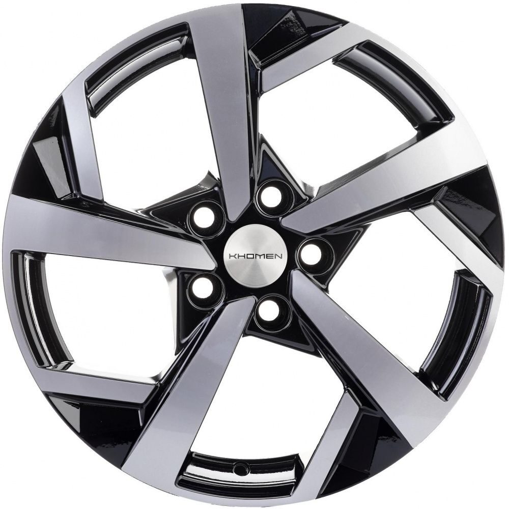 Khomen Wheels KHW1712 (CX-5/Seltos/Optima) 7x17 5x114.3 ET50 D67.1 Black-FP