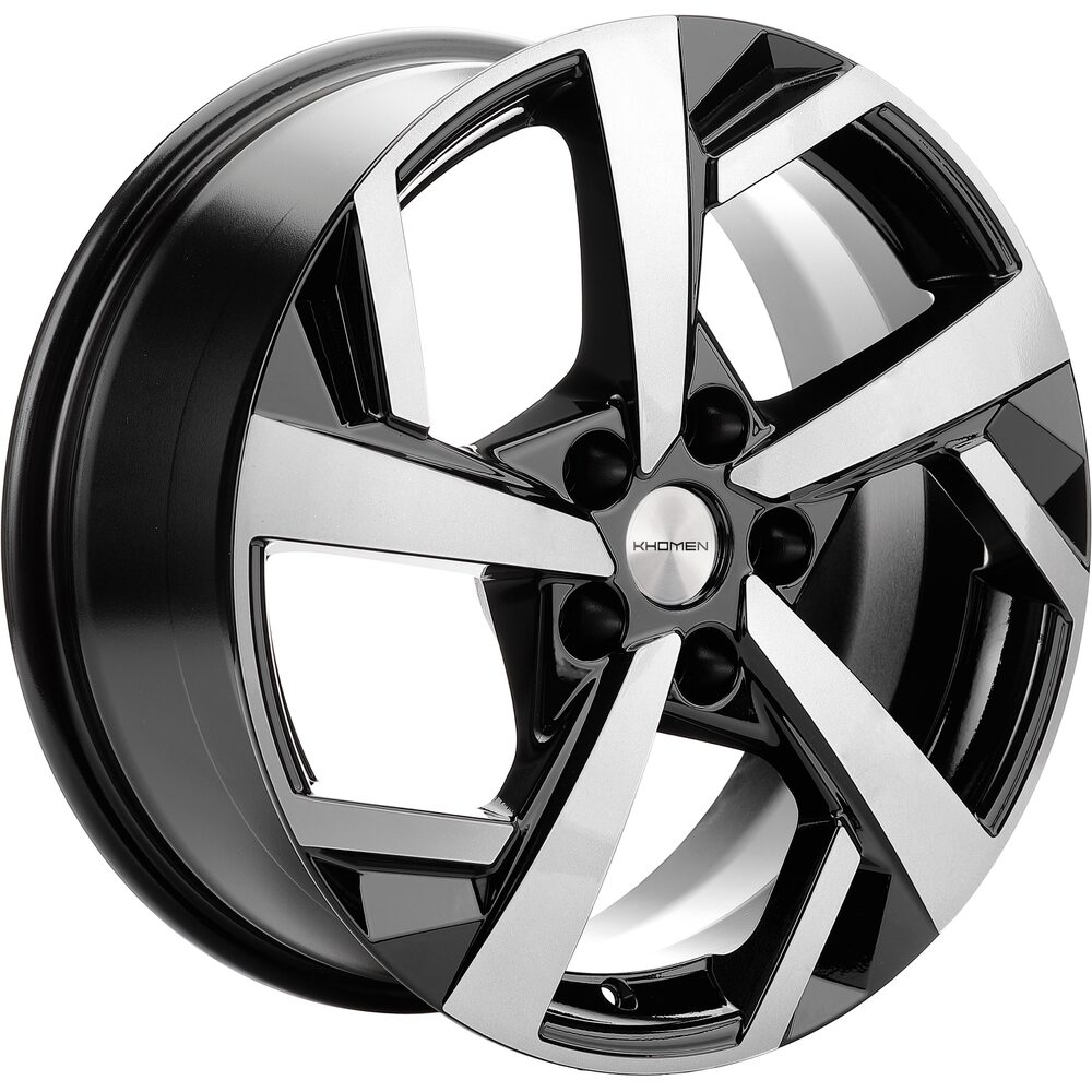 Khomen Wheels KHW1712 (DFM580) 7x17 5x110 ET45 D67.1 Black-FP