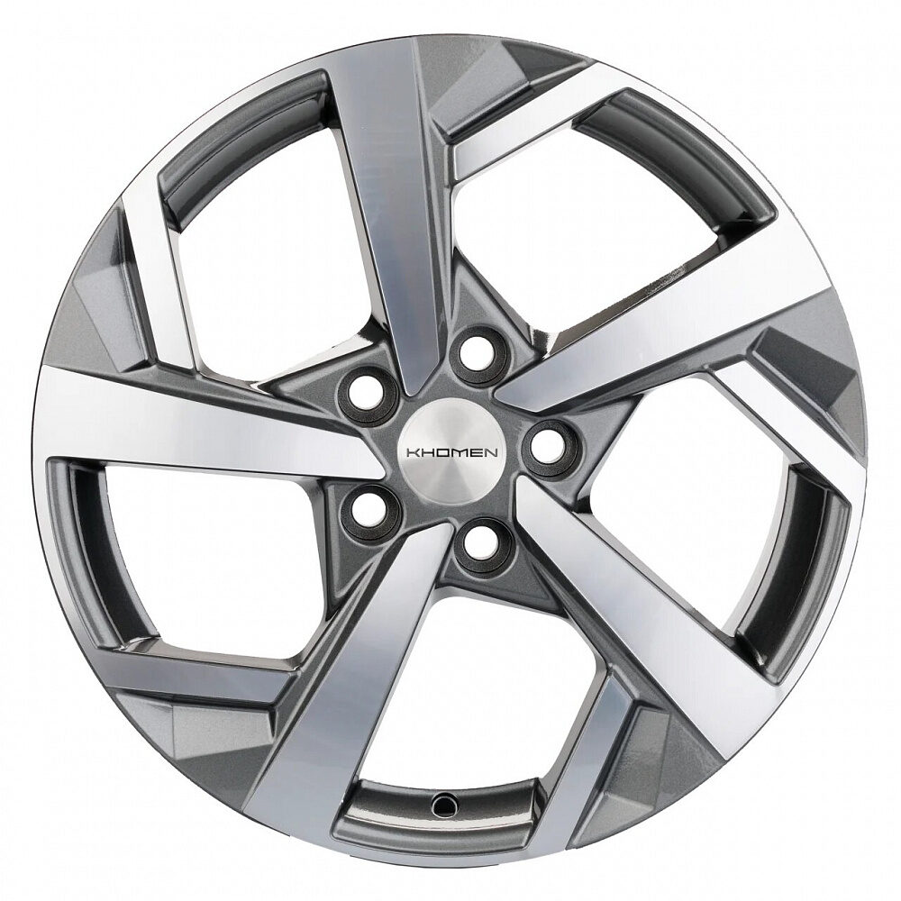 Khomen Wheels KHW1712 (Jetta) 7x17 5x112 ET54 D57.1 G-Silver