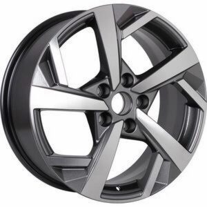 Khomen Wheels KHW1712 (Qashqai) 7x17 5x114.3 ET40 D66.1 Black-FP