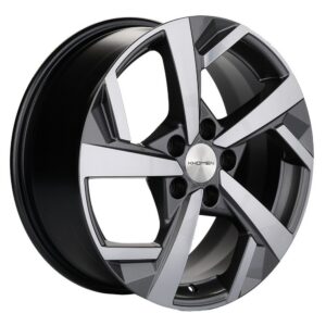 Khomen Wheels KHW1712 (RAV4) 7x17 5x114.3 ET39 D60.1 Black-FP
