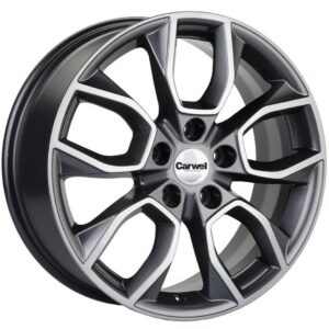 Khomen Wheels KHW1713 7x17 5x114.3 ET45 D67.1 Black-FP