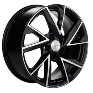 Khomen Wheels KHW1714 (Changan/Geely/Lexus/Toyota) 7x17 5x110 ET46 D63.3 Black