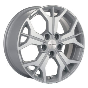 Khomen Wheels KHW1715 (Kodiaq/Tiguan) 7x17 5x110 ET46 D63.3 Black-FP