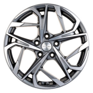 Khomen Wheels KHW1716 (Sportage) 7x17 5x114.3 ET48 D67.1 Black-FP