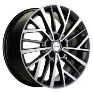 Khomen Wheels KHW1717 (Haval Jolion) 7x17 5x114.3 ET37 D66.5 Black-FP