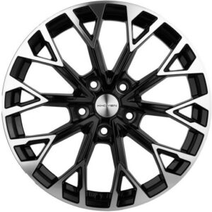 Khomen Wheels KHW1718 7x17 5x108 ET49 D59.5 Black-FP