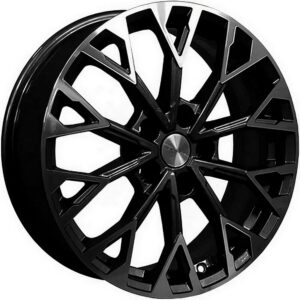 Khomen Wheels KHW1718 (Changan CS35/CS35 Plus) 7x17 5x110 ET46 D63.3 Black-FP
