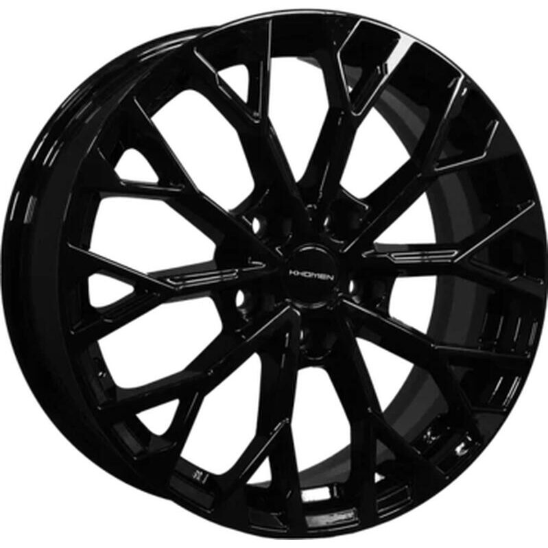 Khomen Wheels KHW1718 (Toyota RAV4/ Lexus NX) 7x17 5x114.3 ET35 D60.1 Black-FP
