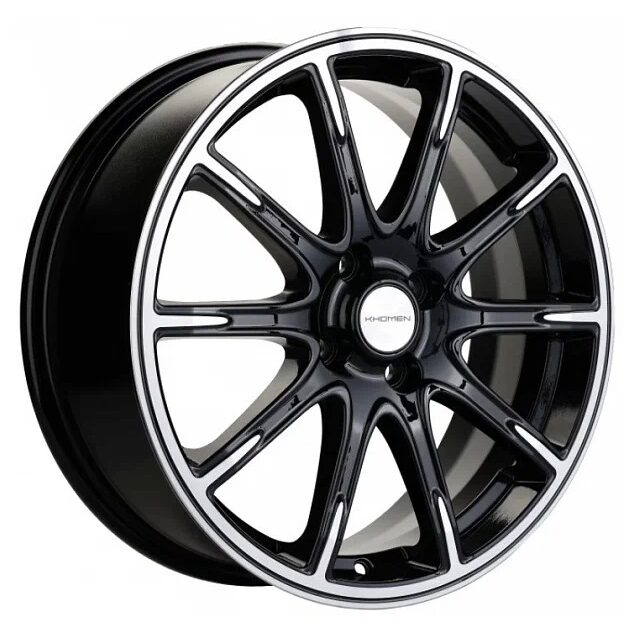 Khomen Wheels KHW1722 (Haval F7/F7x) 6.5x17 5x114.3 ET40 D64.1 Black-FP