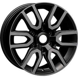 Khomen Wheels KHW1723 (Fortuner/Hilux) 8x17 6x139.7 ET42 D75.1 Gray-FP