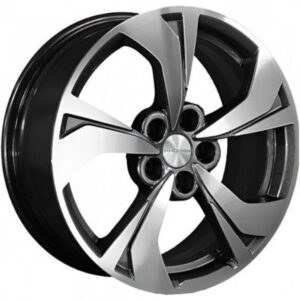 Khomen Wheels KHW1724 (Exeed TXL) 7x17 5x108 ET36 D65.1 Black-FP
