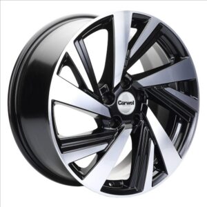 Khomen Wheels KHW1801 7.5x18 5x108 ET40 D60.1 Black-FP