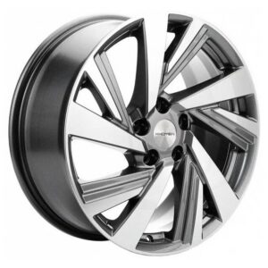 Khomen Wheels KHW1801 (Kodiaq/Tiguan) 7.5x18 5x112 ET43 D57.1 Gray-FP