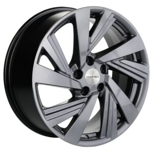 Khomen Wheels KHW1801 (Outlander) 7.5x18 5x114.3 ET38 D67.1 Black-FP