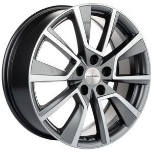 Khomen Wheels KHW1802 (Outlander) 7x18 5x114.3 ET38 D67.1 Black-FP